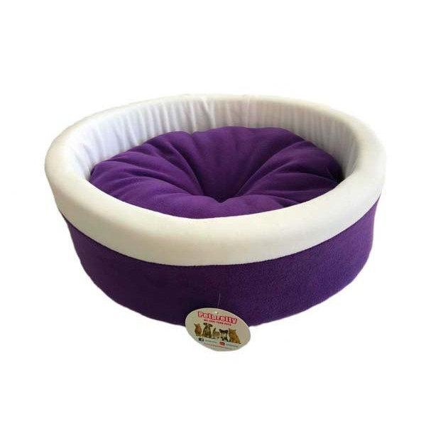 Petpretty Vp-1644 Special Polar Simit Yatak Mor | Simit Kedi Yatağı