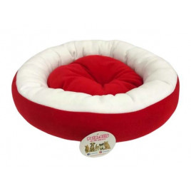 Vp-1645 Polar Simit Yatak Kırmızı | Peluş Köpek Yatağı Vp-1645 Polar Simit Yatak Kırmızı | Peluş Köpek Yatağı