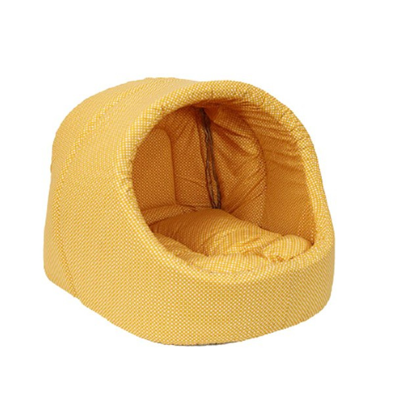 Petpretty Vp-1655 Eko Alaska Yuva Sarı 40x48x40h Cm | Yuvalı Kedi Yatağı Petpretty Vp-1655 Eko Alaska Yuva Sarı 40x48x40h Cm | Yuvalı Kedi Yatağı