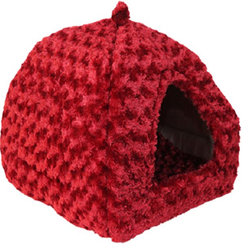 Petpretty Vp-5539 Piramit Peluş Kumaş Yuva Bordo 43x43x40 Cm | Yuvalı Köpek Yatağı Petpretty Vp-5539 Piramit Peluş Kumaş Yuva Bordo 43x43x40 Cm | Yuvalı Köpek Yatağı