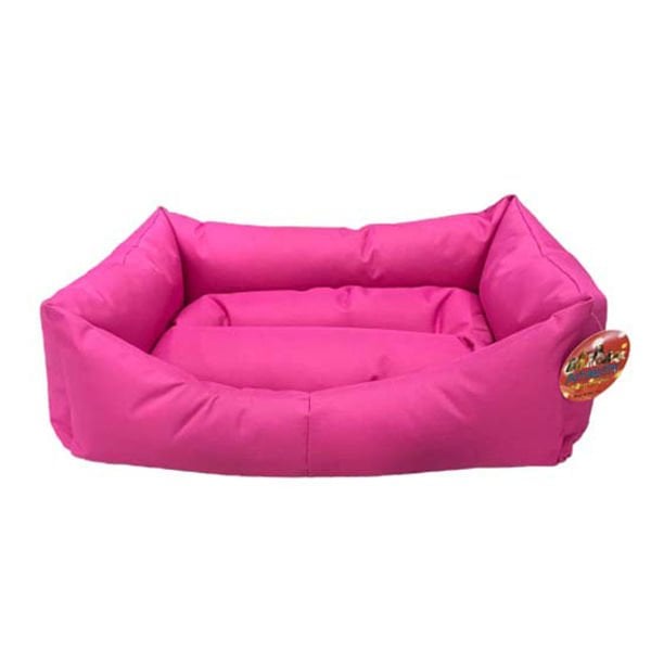 Petpretty Vp-5874 Su Geçirmez Dış Mekan Yatak No:4 Pembe 65x85x22h Cm | Dış Mekan Köpek Yatağı