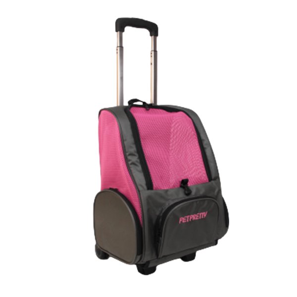 Petpretty Çekçekli Sırt Taşıma Çantası Gri | Kedi Taşıma Çantası