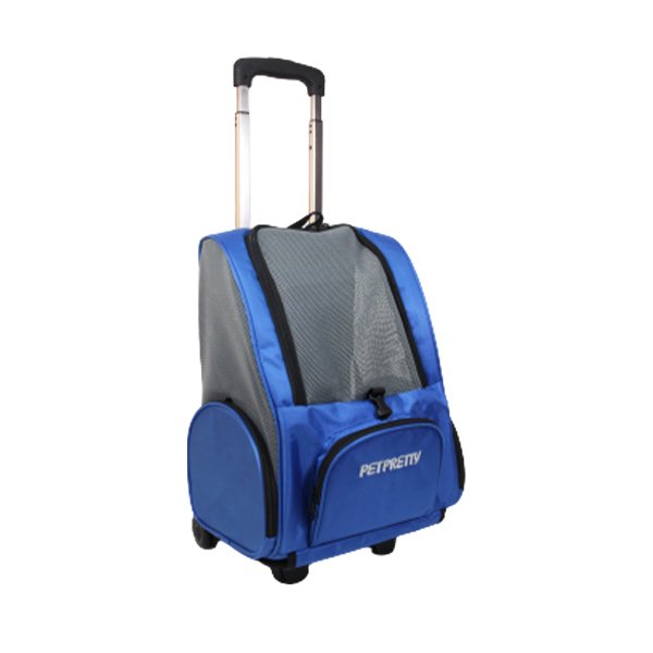 Petpretty Çekçekli Sırt Taşıma Çantası Mavi | Köpek Taşıma Çantası Ve Kafes