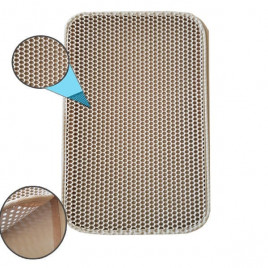 Pets 38X59 cm Elekli Kum Toplama Paspası Krem | Kedi Tuvalet Paspası Pets 38X59 cm Elekli Kum Toplama Paspası Krem | Kedi Tuvalet Paspası