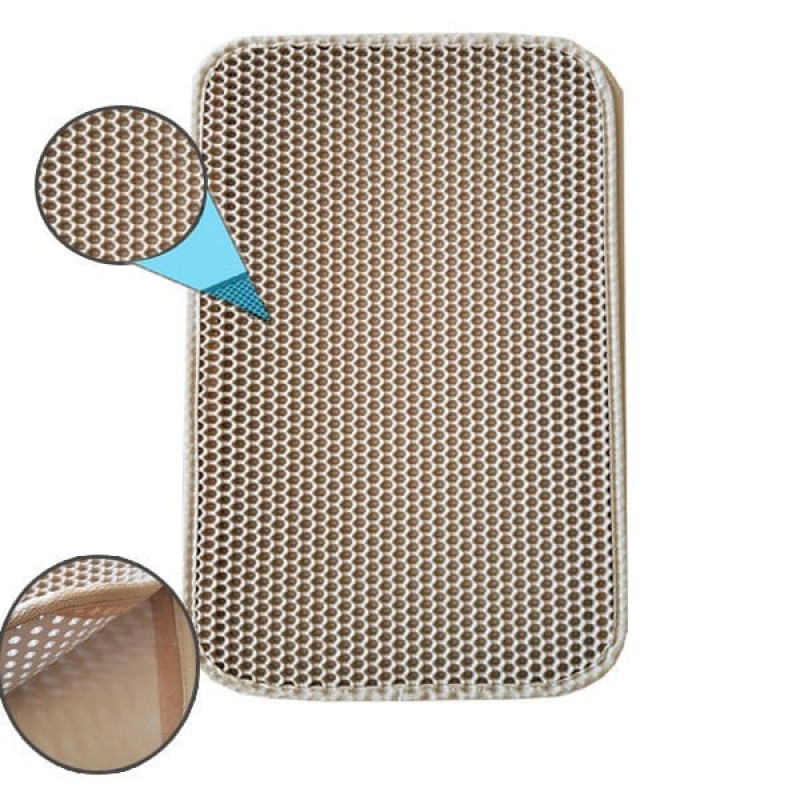 Pets 38X59 cm Elekli Kum Toplama Paspası Krem | Kedi Tuvalet Paspası Pets 38X59 cm Elekli Kum Toplama Paspası Krem | Kedi Tuvalet Paspası