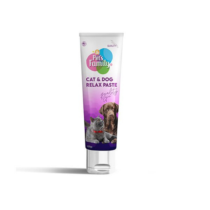 Pets Family 100 Gr Relax Paste | Köpek Ssakinleştirici Pets Family 100 Gr Relax Paste | Köpek Ssakinleştirici