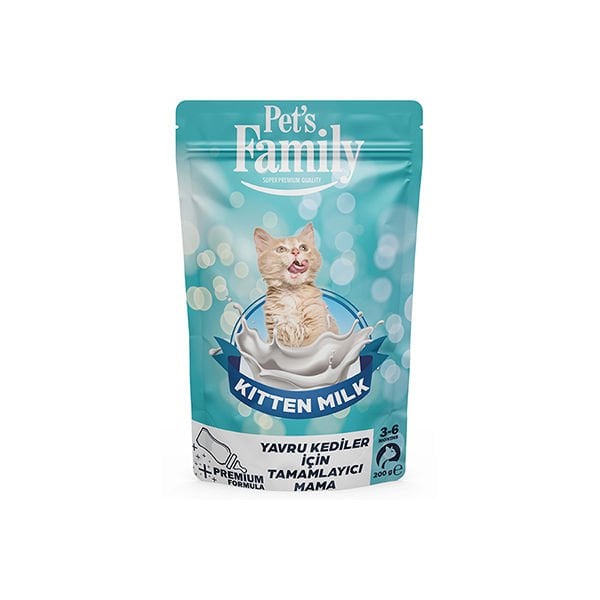 Pets Family 200 Gr Kitten Süt Tozu | Yavru Kedi Bakım