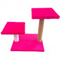 Petzz 28-42hx45x33 Cm Tırmalama Tahtası Pembe | Kedi Tırmalama Tahtası