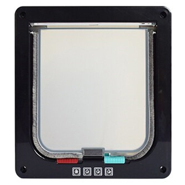 Petzz 4 23x25 Cm Yönlü Yavru Köpek Ve Kedi Kapısı Siyah | Köpek Kapısı