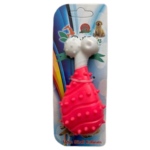 Petzz Küçük Termoplastik Dental Tavuk Budu Oyuncak | Köpek Çiğneme