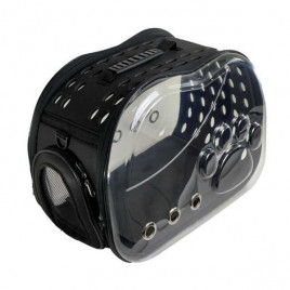 Siyah Pati Desenli Taşıma Çantası | Köpek Taşıma Çantası Ve Kafes