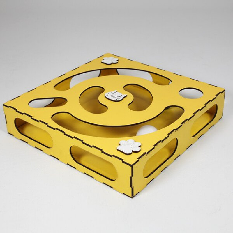 Petzz Toplu Aktivite Oyuncağı Sarı | Kedi Top Oyuncak Petzz Toplu Aktivite Oyuncağı Sarı | Kedi Top Oyuncak