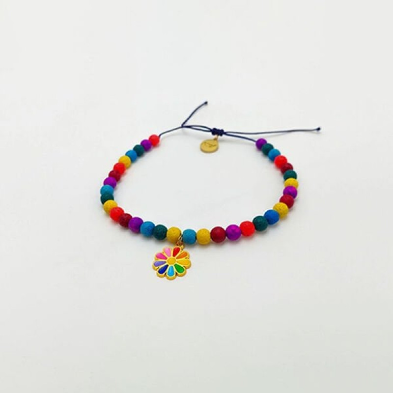 Pnx Pet Lav Doğaltaş Papatya Figürlü Künye | Köpek Kimlik Tipi Ve Künye