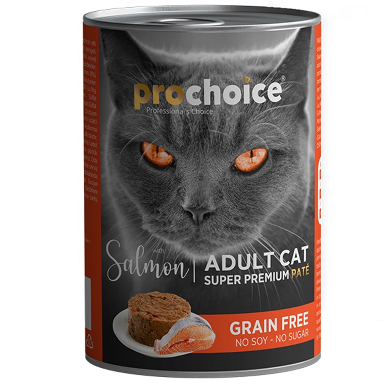Pro Choice 400 Gr Adult Somonlu Yetişkin | Balıklı Yaş Kedi Maması Pro Choice 400 Gr Adult Somonlu Yetişkin | Balıklı Yaş Kedi Maması