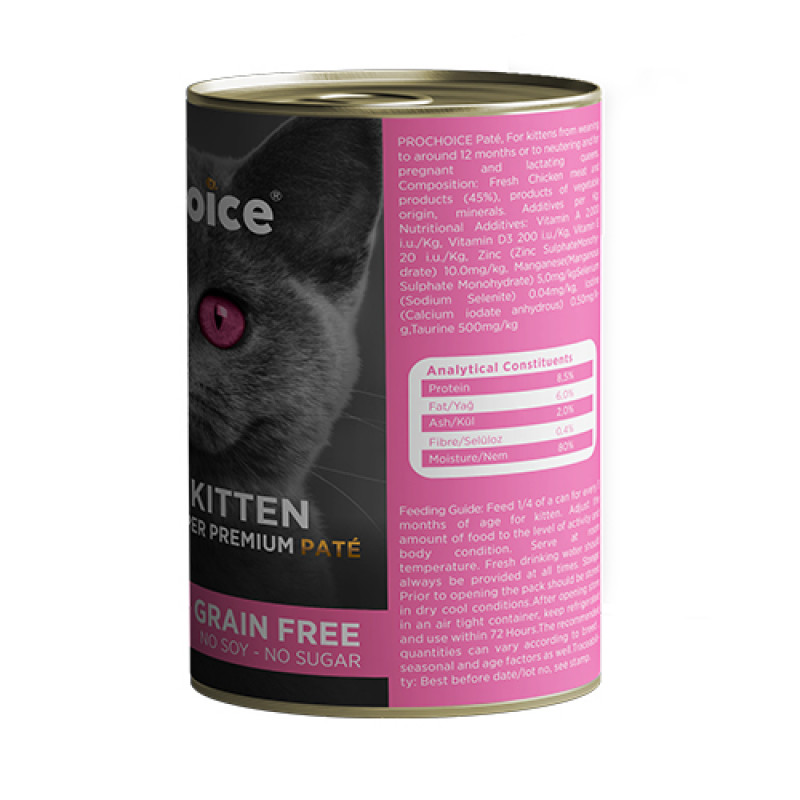 Pro Choice 6 Adet Kitten Tavuklu Yavru 400 Gr | Yavru Kedi Maması