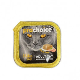 Prochoice 100 Gr Tavuk Pate | Yetişkin Kedi Maması Prochoice 100 Gr Tavuk Pate | Yetişkin Kedi Maması