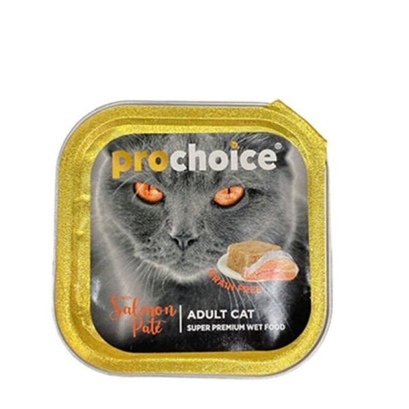 Prochoice100 Gr Adult Somon Pate | Yetişkin Kedi Maması Prochoice100 Gr Adult Somon Pate | Yetişkin Kedi Maması