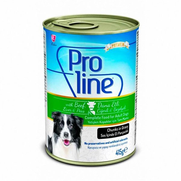 Proline 415 Gr Ciğer Ve Bezelyeli | Yetişkin Köpek Konserve Maması