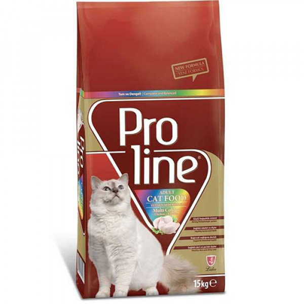 Proline 15 Kg Multi Color Yetişkin | Yetişkin Kuru Kedi Maması
