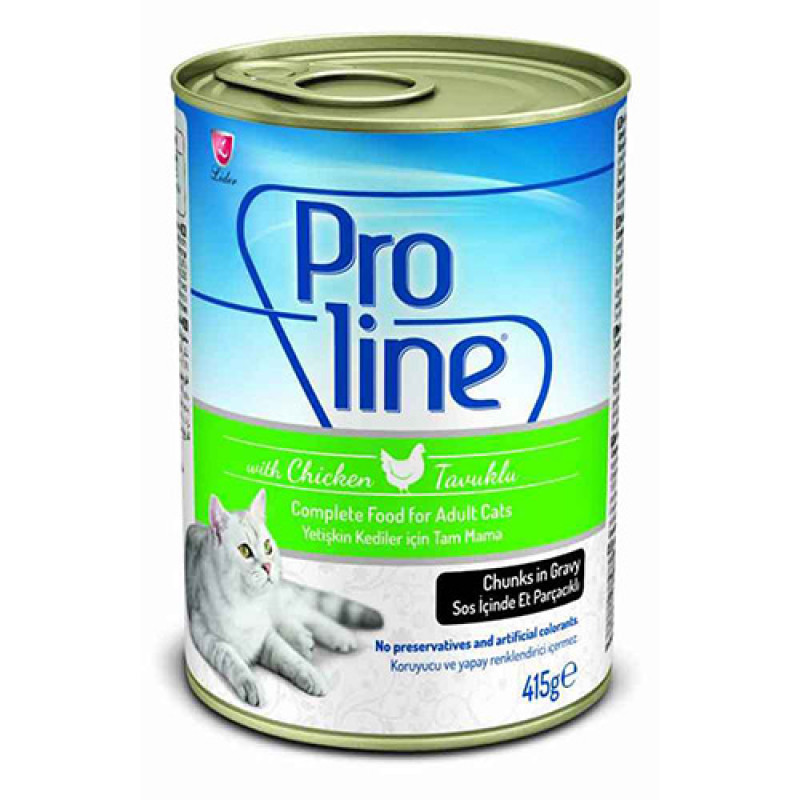 Proline 20x415 Gr Tavuklu Yetişkin | Yetişkin Kedi Maması Proline 20x415 Gr Tavuklu Yetişkin | Yetişkin Kedi Maması