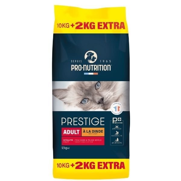 Pro Nutrition 10+2 Kg Prestige Hindi | Yetişkin Kuru Kedi Maması