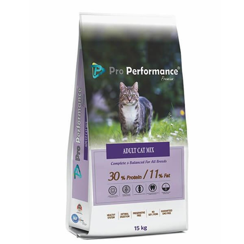 Pro Performance 15 Kg Adult Cat Mix Chicken | Yetişkin Kuru Kedi Maması Pro Performance 15 Kg Adult Cat Mix Chicken | Yetişkin Kuru Kedi Maması
