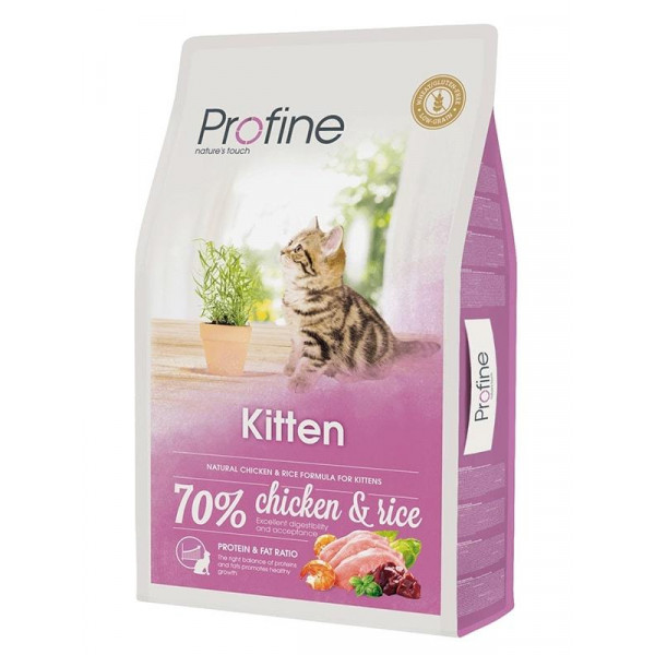 Profine 10 Kg Düşük Tahıllı Kitten Tavuklu | Yavru Kedi Kuru Maması