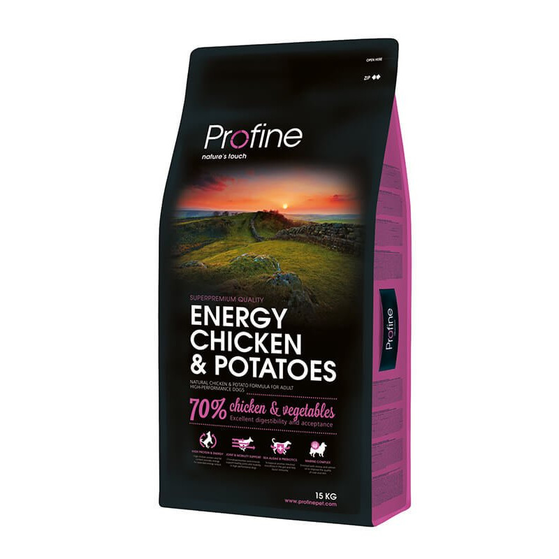 Profine 15 Kg Düşük Tahıllı Tavuklu Aktif Hareketli | Yetişkin Köpek Kuru Maması Profine 15 Kg Düşük Tahıllı Tavuklu Aktif Hareketli | Yetişkin Köpek Kuru Maması