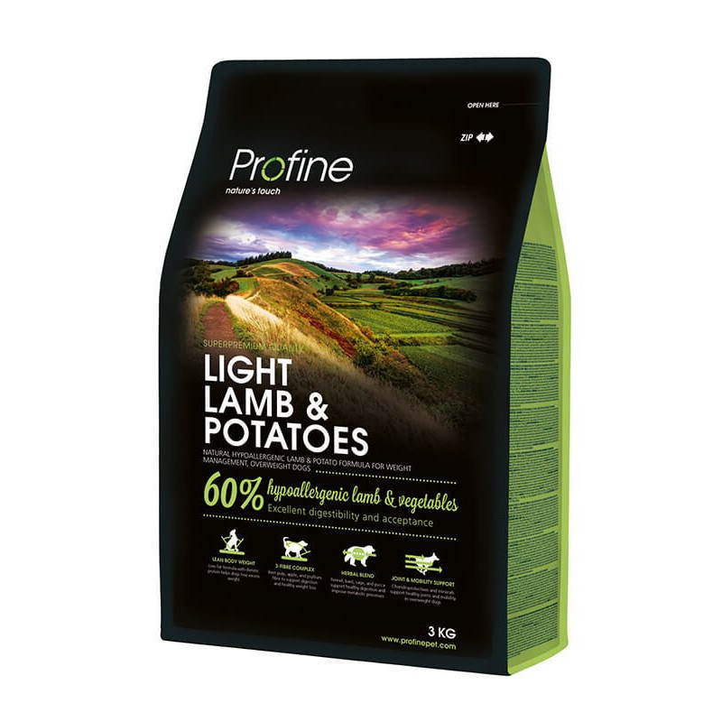 Profine 3 Kg Düşük Tahıllı Light Kuzulu Diyet | Köpek Diyet Light Kuru Mama Profine 3 Kg Düşük Tahıllı Light Kuzulu Diyet | Köpek Diyet Light Kuru Mama