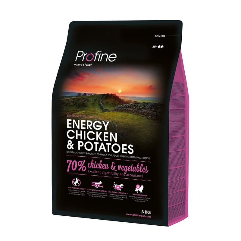 Profine 3 Kg Düşük Tahıllı Tavuklu Aktif Haraketli | Yetişkin Köpek Kuru Maması Profine 3 Kg Düşük Tahıllı Tavuklu Aktif Haraketli | Yetişkin Köpek Kuru Maması
