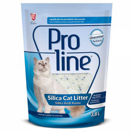 Proline 3,80 Lt Kokusuz Silika | Silika Kristal Kedi Kumu Proline 3,80 Lt Kokusuz Silika | Silika Kristal Kedi Kumu