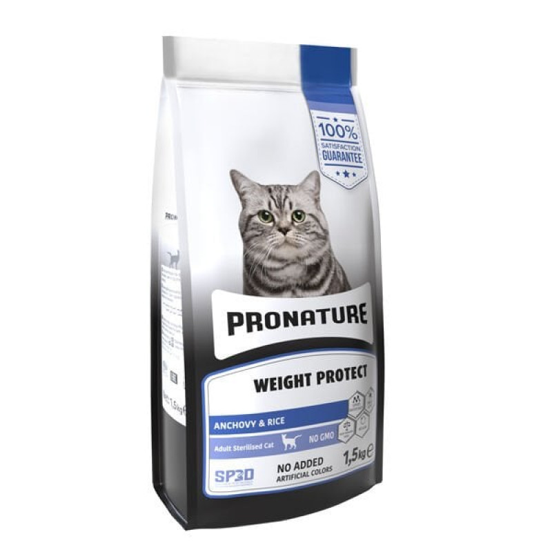 Pronature 1.5 Kg Adult Sterilised Hamsili Kısırlaştırılmış | Kısırlaştırılmış Kedi Maması