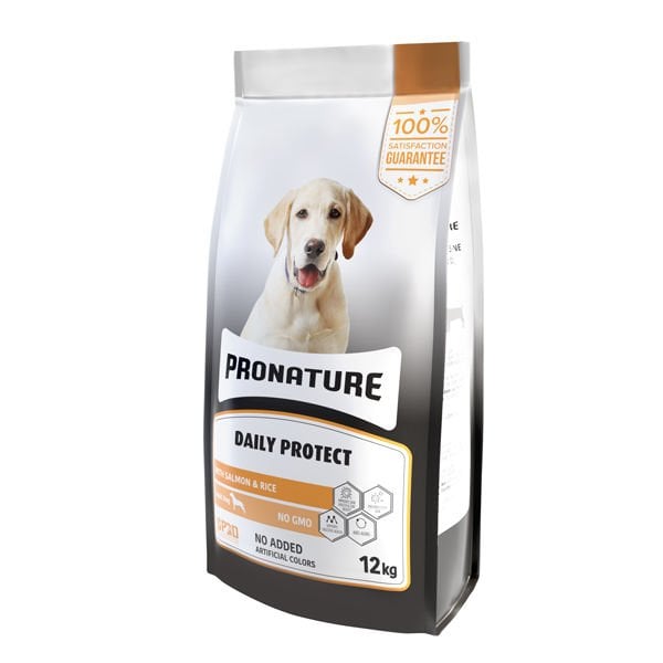 Pronature 12 Kg Derma Shine Somonlu ve Pirinçli Yetişkin | Yetişkin Köpek Kuru Maması