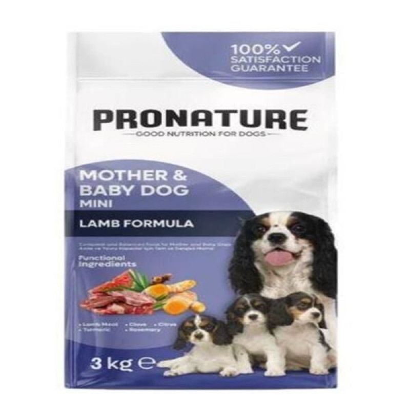 Pronature 3 Kg Mother & Baby Mini Kuzu | Yavru Köpek Kuru Maması Pronature 3 Kg Mother & Baby Mini Kuzu | Yavru Köpek Kuru Maması