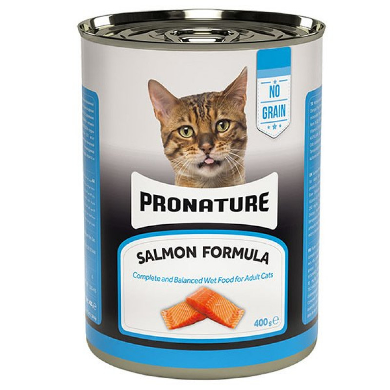 Pronature 400 Gr Tahılsız Somonlu Ezme Yetişkin | Yetişkin Kedi Maması Pronature 400 Gr Tahılsız Somonlu Ezme Yetişkin | Yetişkin Kedi Maması