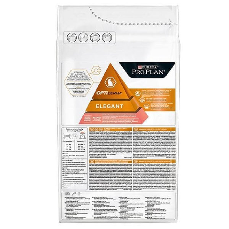 Pro Plan 10 Kg Elegant Adult +1 Optiderma Salmon | Somonlu Kedi Kuru Maması