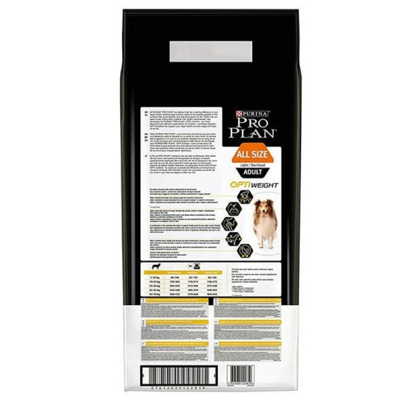 Pro Plan 14 Kg Light Weight Management Chicken | Köpek Diyet Light Kuru Mama