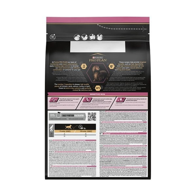Pro Plan 3 Kg Small & Mini Sensitive Skin Salmon | Yetişkin Köpek Kuru Maması