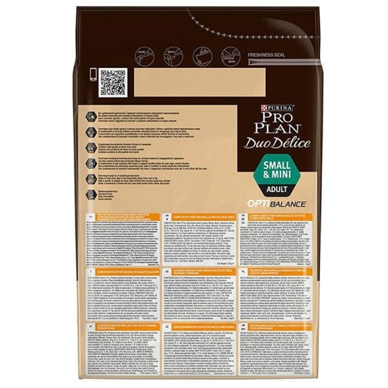 Pro Plan Duo Délice 2,5 Kg Adult Small & Mini Beef & Rice | Yetişkin Köpek Kuru Maması