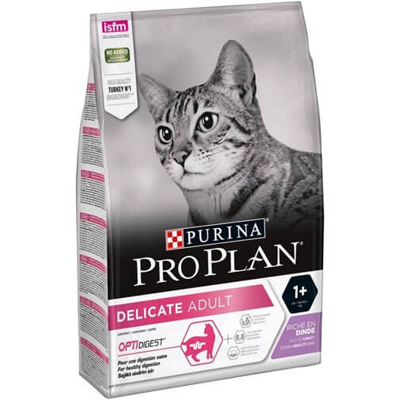 Pro Plan 3 Kg Delicate Adult Optidigest Turkey | Yetişkin Kuru Kedi Maması Pro Plan 3 Kg Delicate Adult Optidigest Turkey | Yetişkin Kuru Kedi Maması
