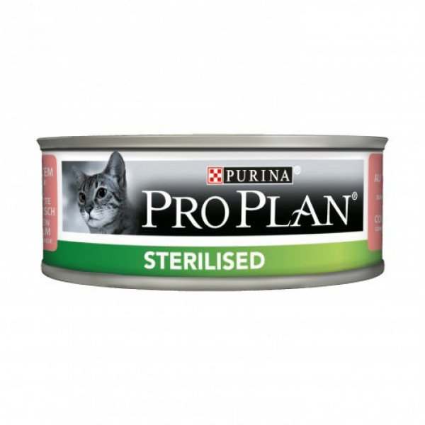 Pro Plan 24 Adet Sterilized Pate Salmon 85 Gr | Balıklı Yaş Kedi Maması
