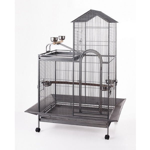 Qh Pet Cage  93x69x160 Cm Kafes Gri | Kuş Kafesi