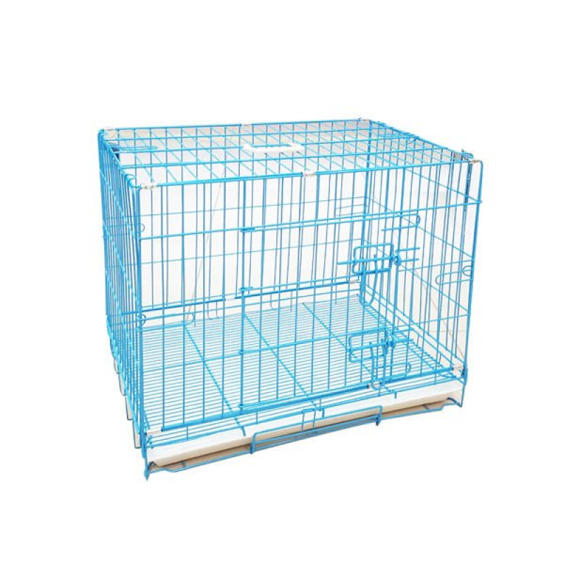 Qh Pet Cage 61x43x53 Cm Kedi ve Yavru Köpek Kafesi Mavi | Köpek Taşıma Çantası Ve Kafes Qh Pet Cage 61x43x53 Cm Kedi ve Yavru Köpek Kafesi Mavi | Köpek Taşıma Çantası Ve Kafes