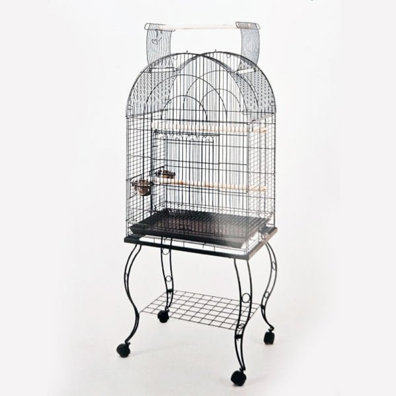 Qh Pet Cage 63x44x137 Cm Sehpalı Kafes Siyah | Kuş Kafesi Qh Pet Cage 63x44x137 Cm Sehpalı Kafes Siyah | Kuş Kafesi