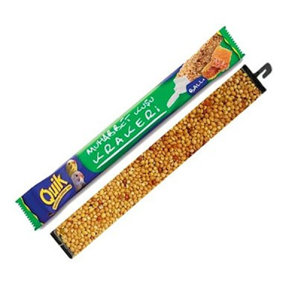 Quık 1 Lı Ballı Muhabbet Kuşu Krakeri | Kuş Krakeri