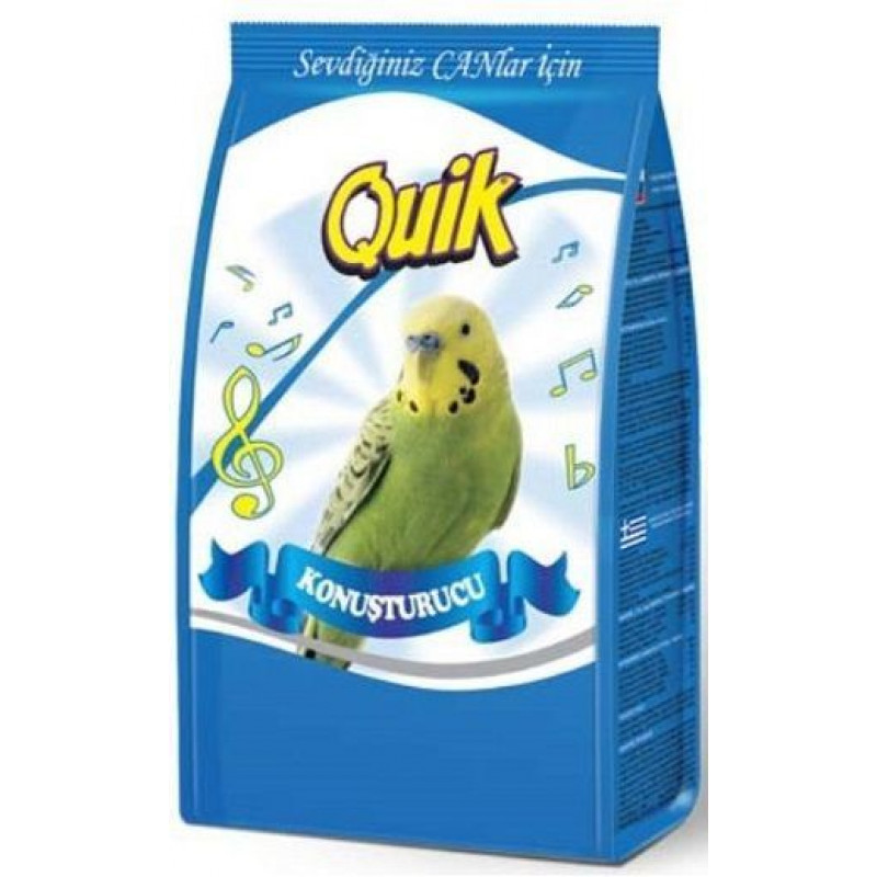 Quik 150 gr Konuşturucu Yem | Kuş Ek Besin Quik 150 gr Konuşturucu Yem | Kuş Ek Besin