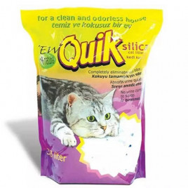 Quık 3,8 lt Silica Kristal Kumu | Silika Kristal Kedi Kumu Quık 3,8 lt Silica Kristal Kumu | Silika Kristal Kedi Kumu