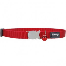 Red Dingo 12 Mm Klasik Kirmizi Boyun Tasması | Kedi Boyun Tasması