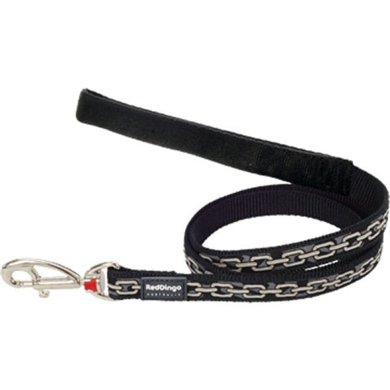 Red Dingo 12mm Zincir Desenli Uzatma | Köpek Gezdirme Tasması Red Dingo 12mm Zincir Desenli Uzatma | Köpek Gezdirme Tasması