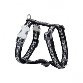 Red Dingo 15mm Zincir Desenli Göğüs Tasması | Köpek Göğüs Tasması